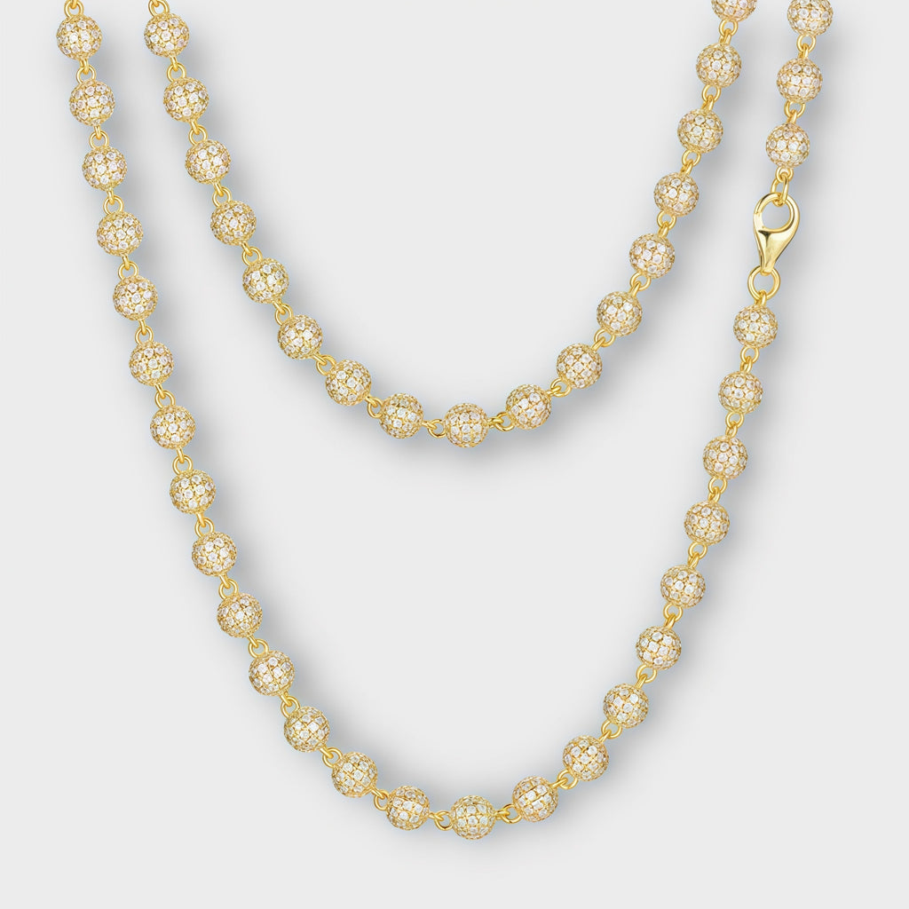 Ball Moissanite Chain