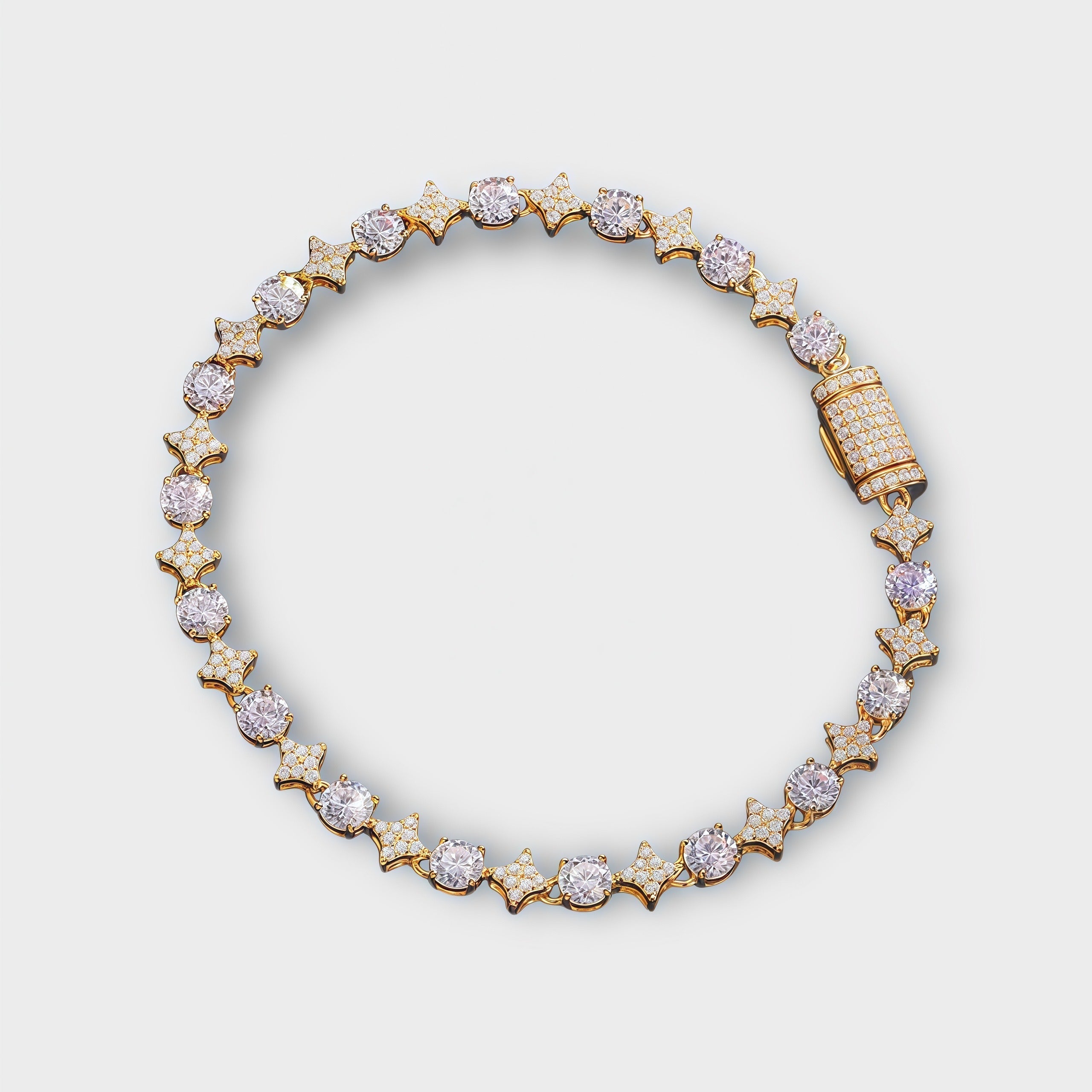 Stud X Star Bracelet